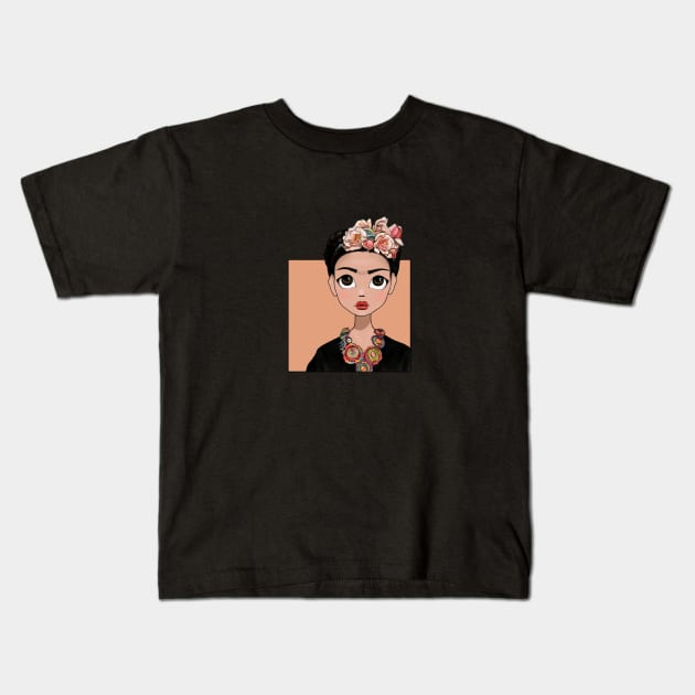 oh frida Kids T-Shirt by vovs